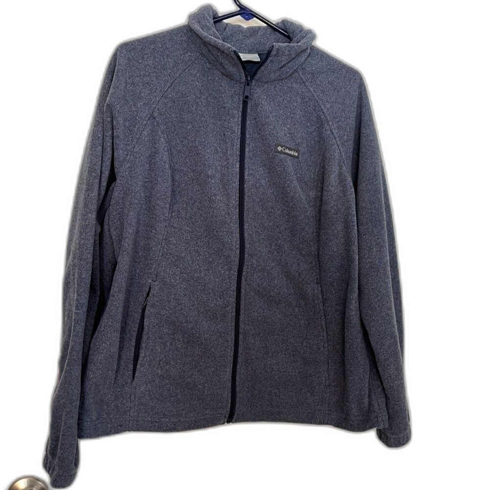 Women's Columbia Heather Blue Jacket SZ XL